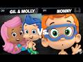 GIL AND MOLLY VS NONNY! || BUBBLE GUPPIES IN SUPER SMASH BROS ULTIMATE