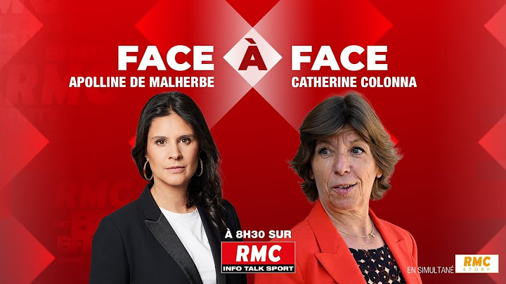 Face à Face, l'intégrale: "Tout le monde ressent de l'émotion", pour Catherine Colonna