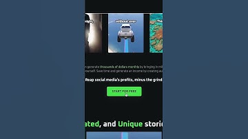 Create faceless TikTok accounts in seconds using AI 🤯  #makemoneywithai #aiediting #aitools