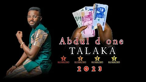 Abdul d one | TALAKA | _2023_lyrics