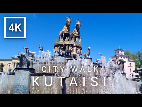 Kutaisi Walking Tour / ქუთაისის ტური [4K]