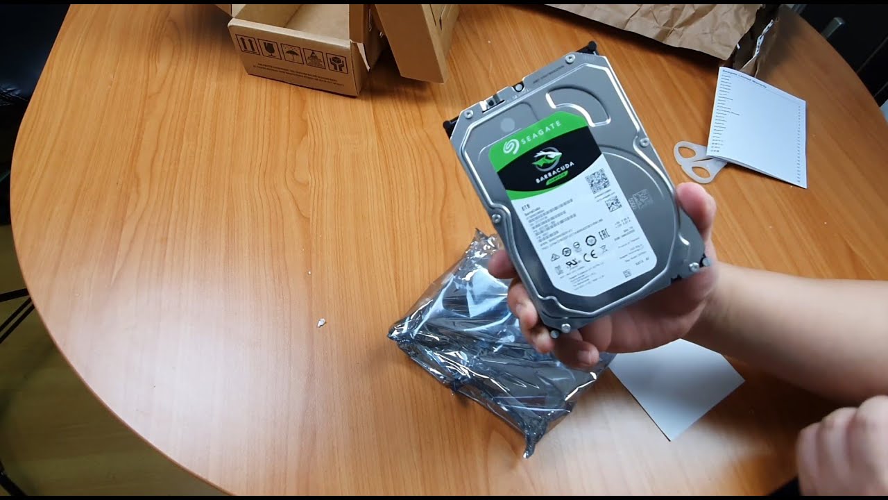 How to install HUGE Seagate Barracuda 8TB Internal Hard Drive ($175 USD) 