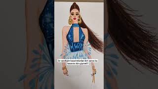 #fashion #modatasarımı #çizim #moda #elbise #design #youtuber #çizim #shorts #short #handanbulut