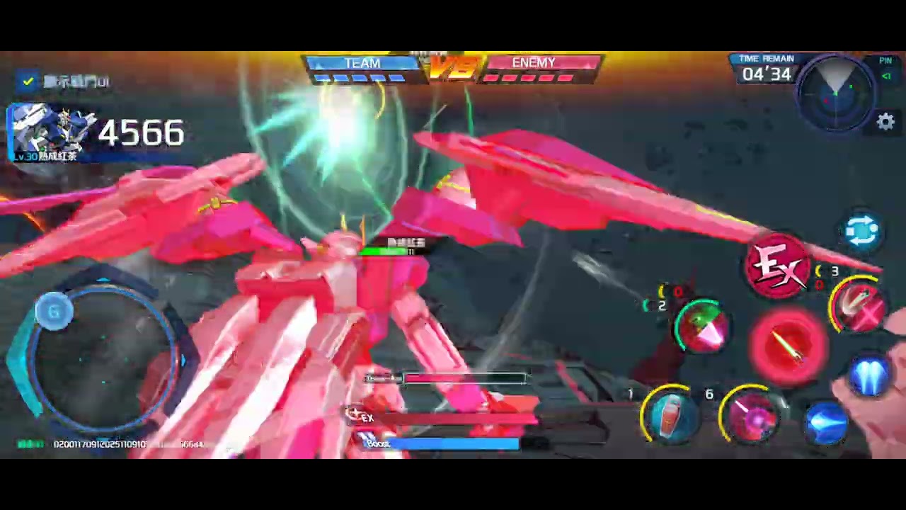 鋼彈 爭鋒對決 競技場 還好有壓制住大白鵝一場兩台真折磨人 開三紅擊破掉甲的大白鵝結束累人的一場!!