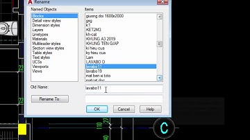 ✔ Đổi Tên Block Trong Autocad - Autocad PhuongTk | NESA iCAD