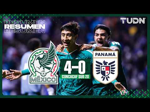 HIGHLIGHTS - México vs Panamá | Premundial Sub-20 - Cuartos de Final | TUDN