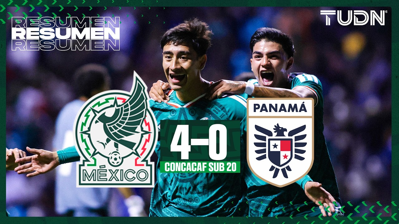 HIGHLIGHTS - México vs Panamá | Premundial Sub-20 - Cuartos de Final | TUDN