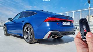 Audi RS7 Sportback Performance 4.0 V8 630 TEST Blue Beast [4k]