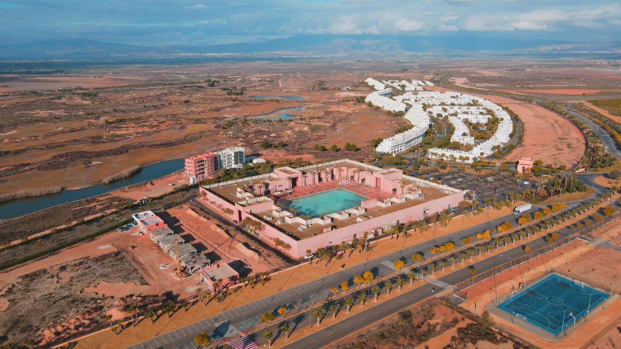 Condado de Alhama Murcia Spain from above