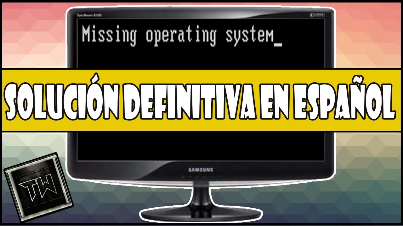 Missing Operating System Desktop Fix Solution By