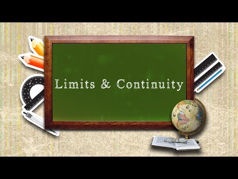 Limits & Continuity - Limits & Continuity