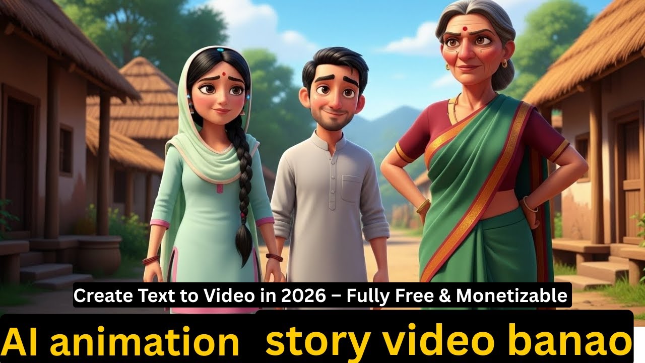 Make a Full 3D Cartoon Animation with FREE AI (Consistent Characters ...