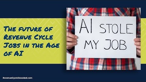 The Future of Revenue Cycle Jobs in the Age of AI