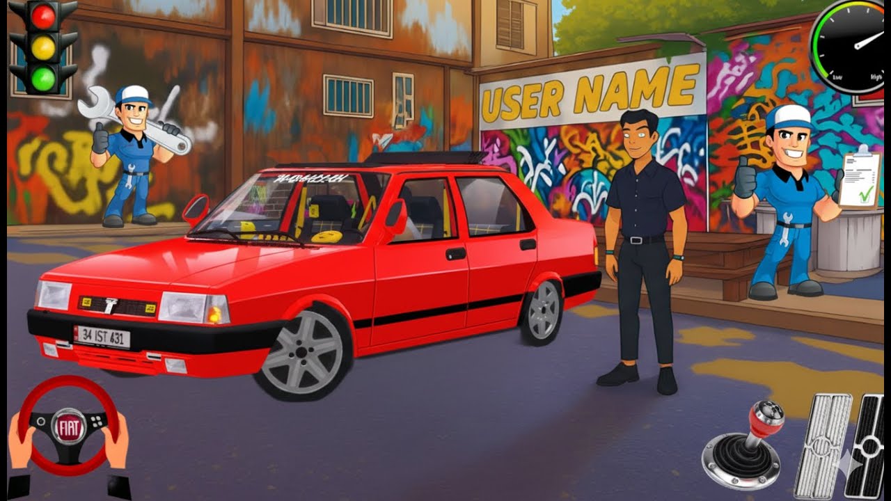 MODİFİYELİ TOFAŞK ÇILDIRDI! 😱💥 Etiket Tofaşk – Doğan Şahin | Android Araba Oyunu Sürüş Simülatörü