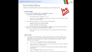 Illustrated PowerPoint 365 | Module 3: SAM Project B screenshot 2