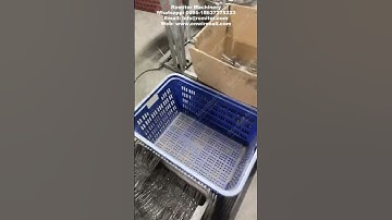 automatic spider strainer wire cutting welding machine