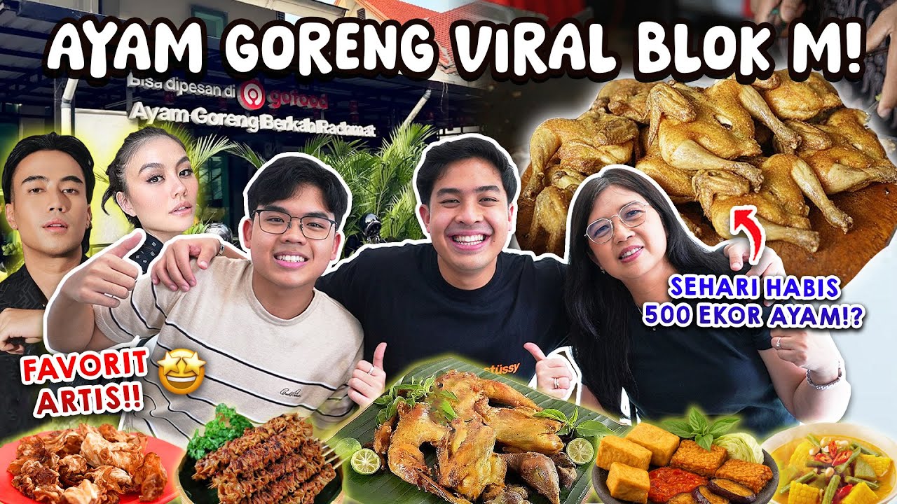 MAKAN AYAM GORENG VIRAL FAVORIT ARTIS BARENG MAMA & JESSE! MENUNYA CUMA SATU JENIS!!