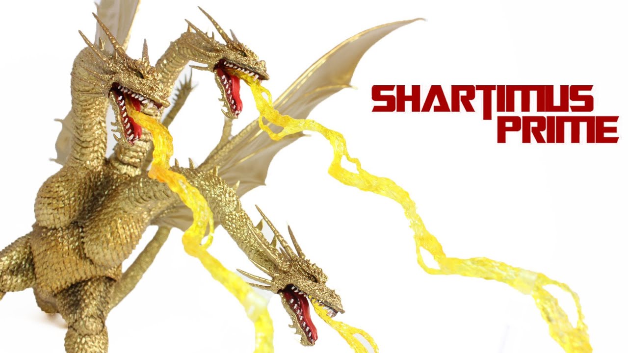 Sh Monsterarts King Ghidorah Tamashii Nations Bandai Godzilla Action Figure Review Youtube