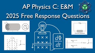 AP Physics C: E&M 2025 FRQ's [FULL EXAM] #tutor #apphysics #electricityandmagnetism