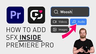 How to quickly add sound effects within Premiere Pro