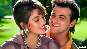 Jhuki Jhuki Nazar Teri 💘Jhankar 💘 Raja 1995 Alka Yagnik, Udit Narayan Madhuri Dixit, Sanjay Kapoor