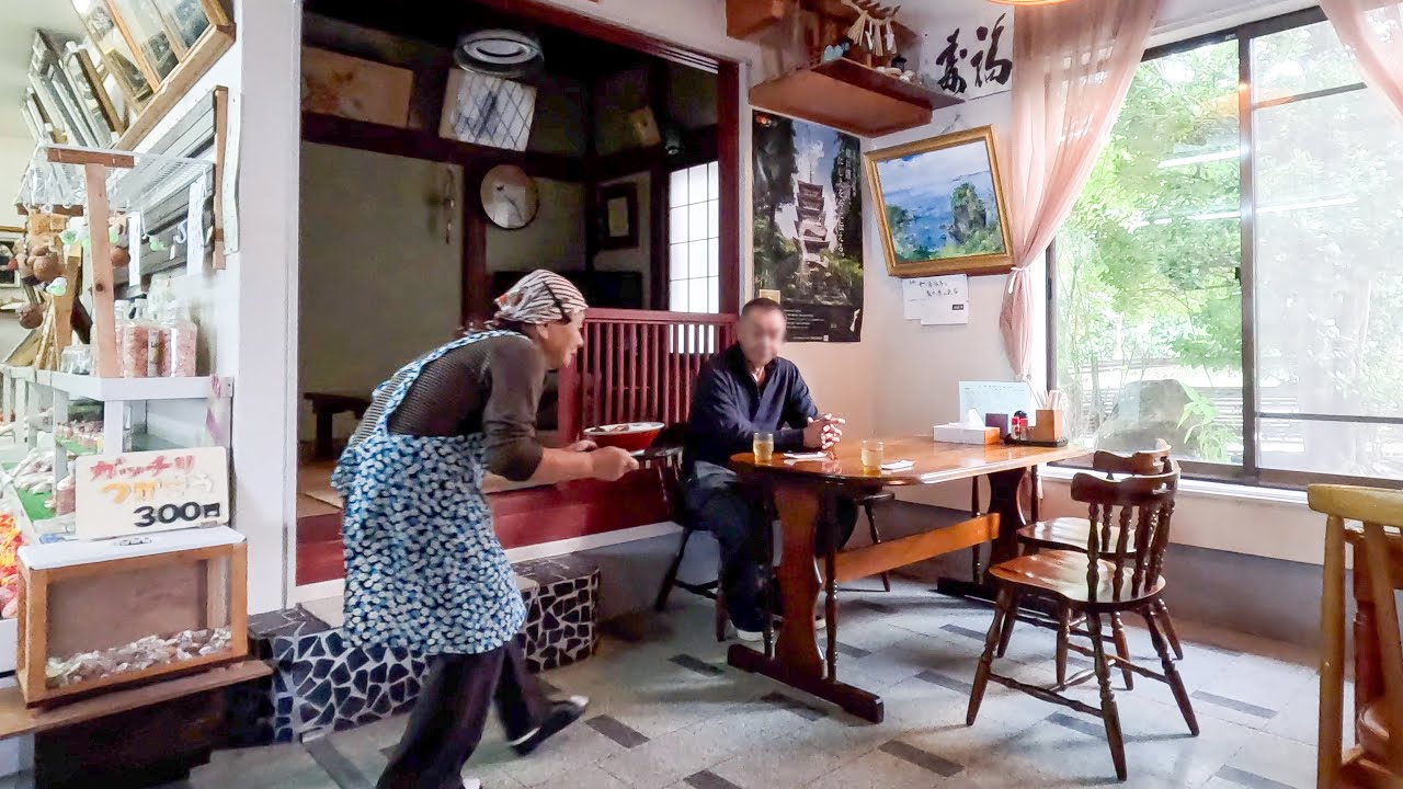 【石川】８０歳スーパーおばあちゃんが働く激渋ドライブイン食堂に密着丨Japanese Good Old Diner
