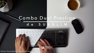 Teclado y Ratón Inalámbrico Subblim Combo Dual Prestige Extendido d