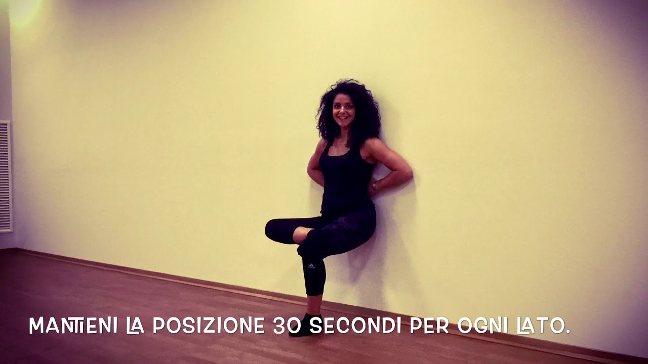 Workout a piedi nudi