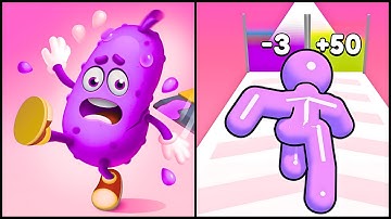 Wacky Run VS Tall Man Run - All Levels SpeedRun Gameplay Ep1