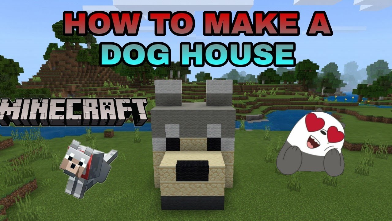 How to make a dog house! Minecraft!👍🔥 YouTube