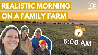 Our Family Morning Routine as Regenerative Farmers | Crossing Creeks Farm
