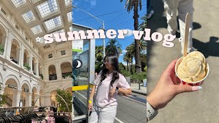 melbourne vlog  exploring the city, luna park, airbnb tour, photobooth, shopping haul & more