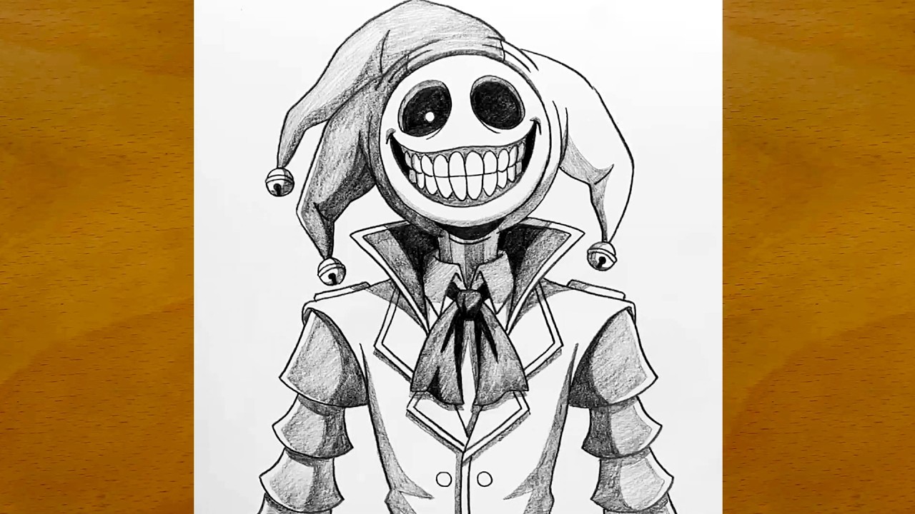 Draw the Prototype from Poppy Playtime 5! (Jester Nightmare Version ...