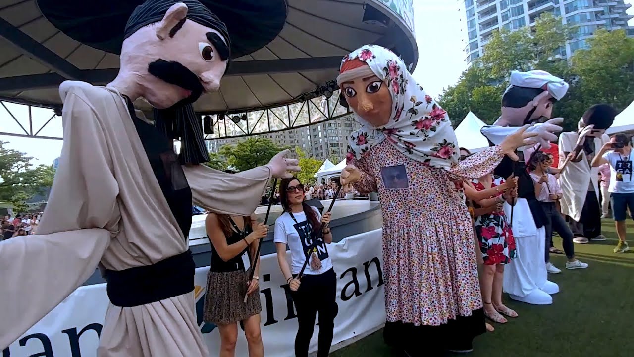 Tirgan 2019 Puppet Show - Toronto /  تورنتو نمایش رقص محلی عروسک ها در جشنواره تیرگان ۲۰۱۹