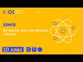 10 клас. Хімія. Вуглеводи, їхня класифікація. Глюкоза