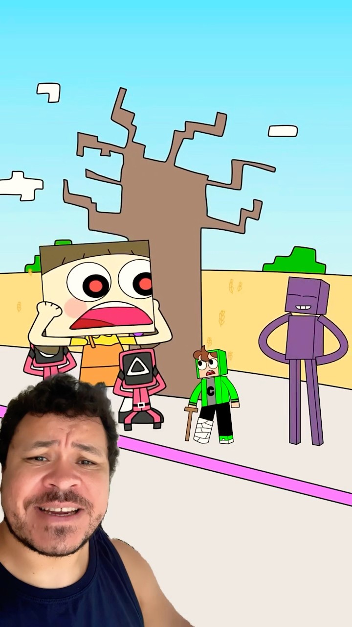 VOCÊ JÁ ASSISTIU A SEGUNDA TEMPORADA DE ROUND 6? #mayumigames #round6 #minecraft #shortsvideo #gamer