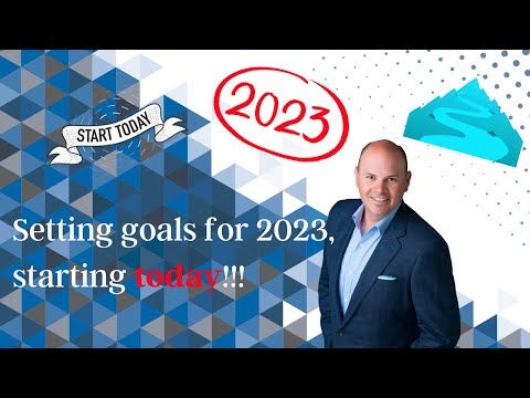 Setting goals for 2023, starting today