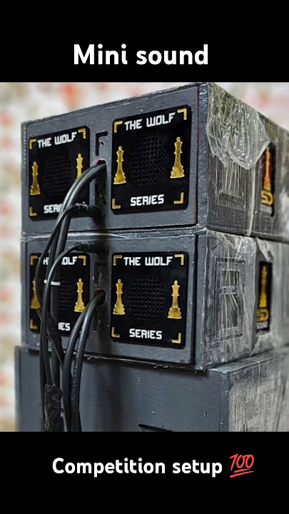 mini sound setup compitition setup 2×2 mini competition Siris