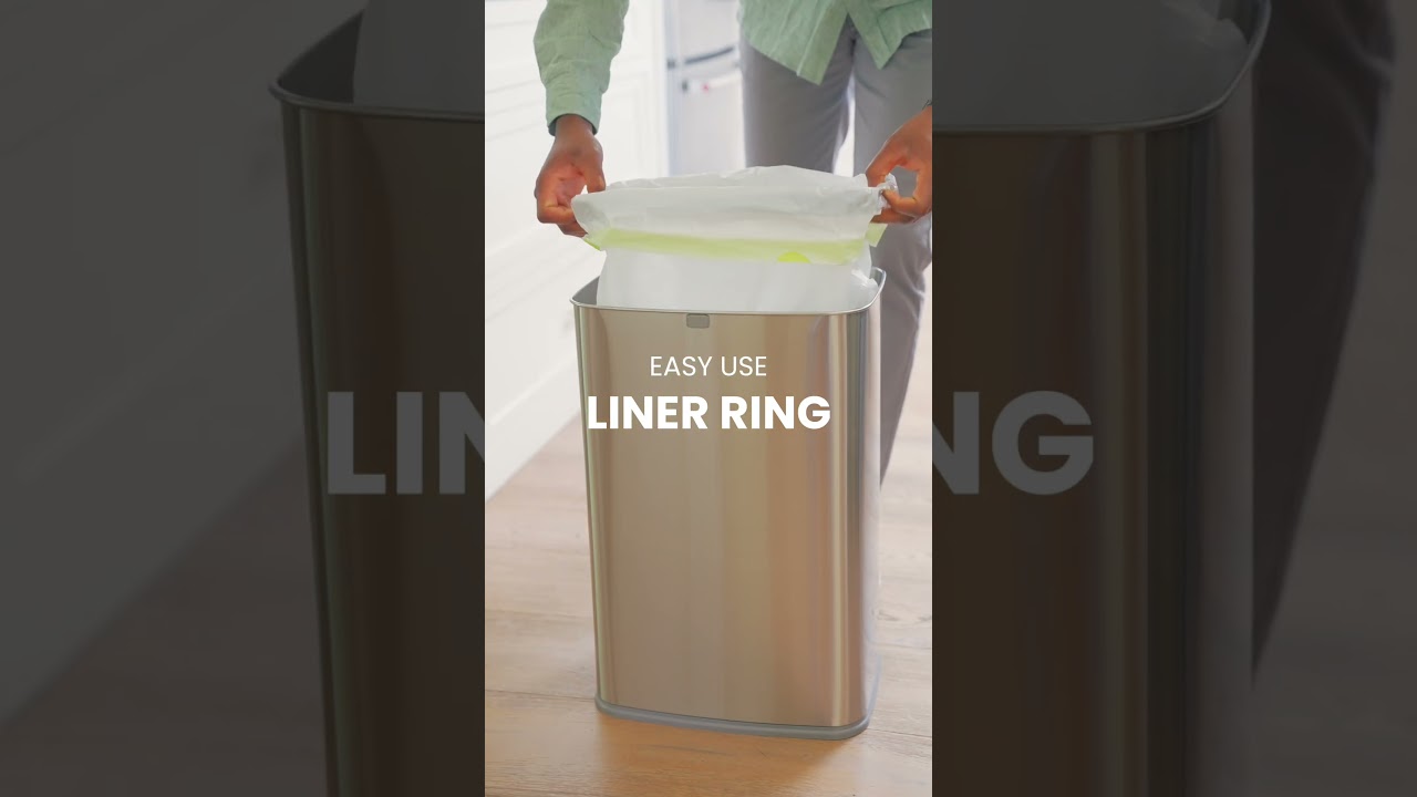 Meet the Trash Can That's Changing the Game 😎 | UV Deodorizer, Motion Sensor & Sleek Design