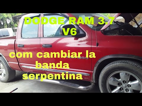 Video: ¿Cómo se ajusta la banda de transmisión en una Dodge Ram?
