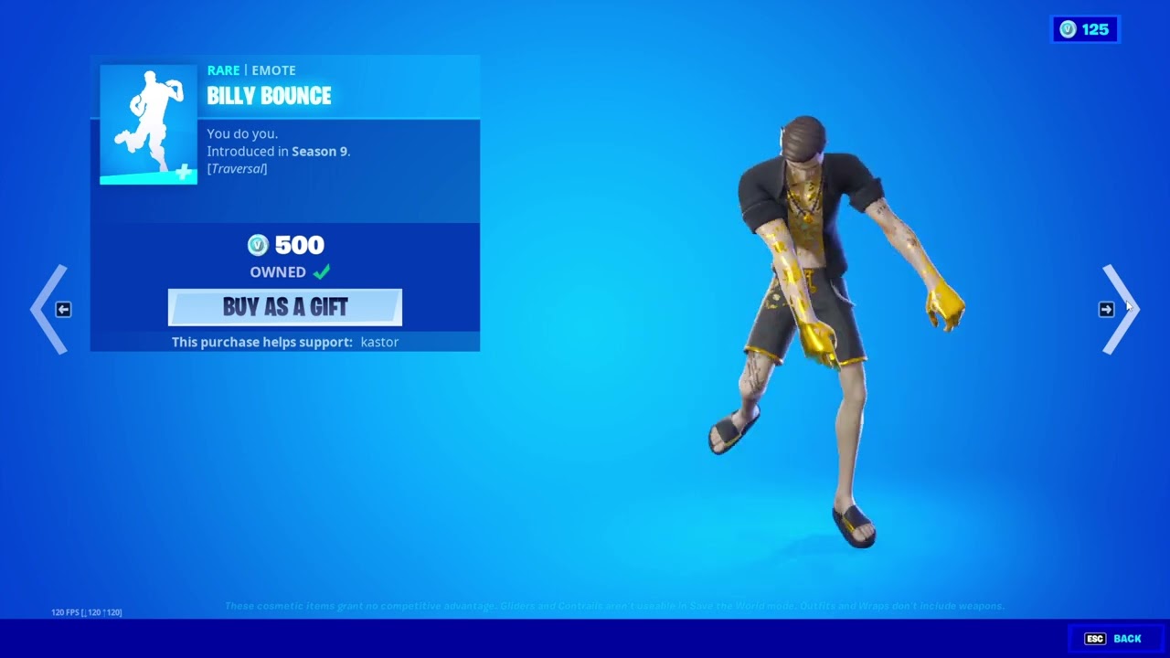 Legendary Dance - Billy Bounce - Fortnite Dances (Midsummer Midas)
