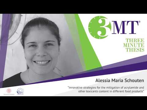 Three minute Thesis Competition 2020: Alessia Maria Schouten – University of Bologna