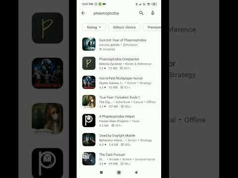 How to download Most Scary & Horror Game Phasmophobia In Android 😱 ||Full Tutorial 2022||Gzb #shorts