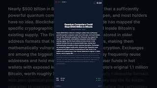 The $500 billion problem Bitcoin can't fix — #Cryp #shorts