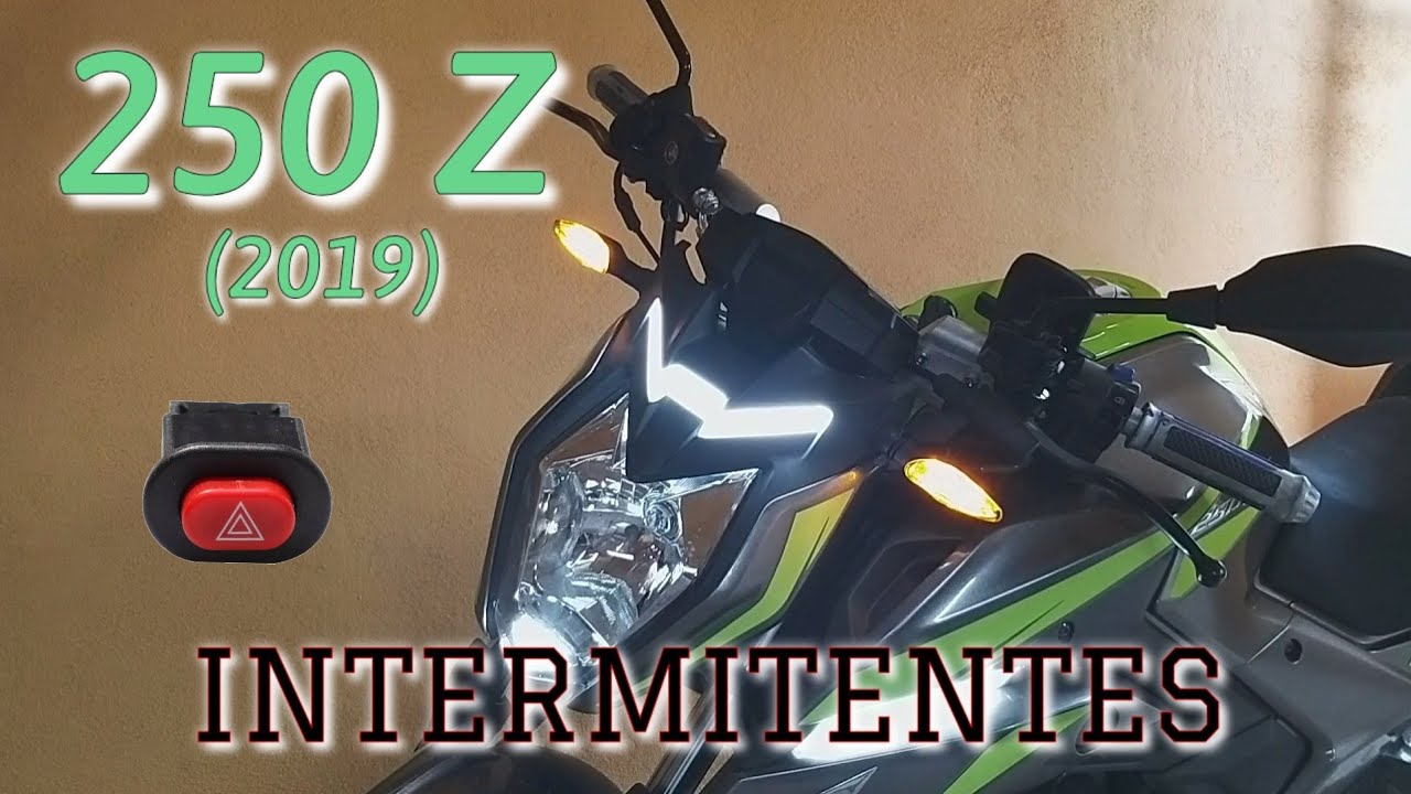 Intermitentes Para Moto Línea Z Italika 250z 2020 Youtube