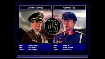 Command & Conquer General Zero Hour Challenge General Townes VS General Tao Hard Mode #4