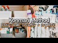 DEEP CLEAN AND DECLUTTER | KONMARI METHOD | Clean and Declutter With Me | Home Organization