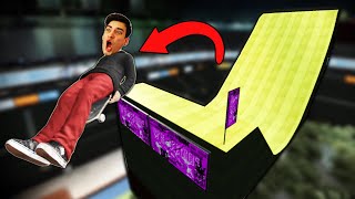 I JUMPED OFF THE BIGGEST SKATE RAMP! (Skate 3)