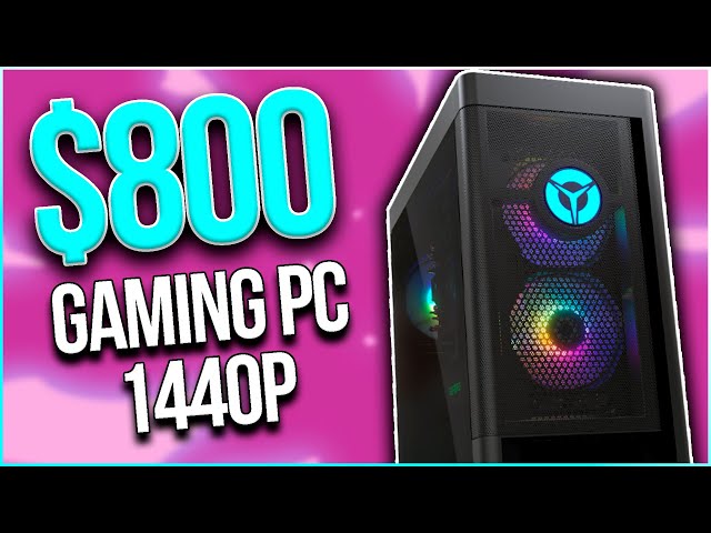 The Unstoppable 800$ Gaming PC that plays 1440p ULTRA 