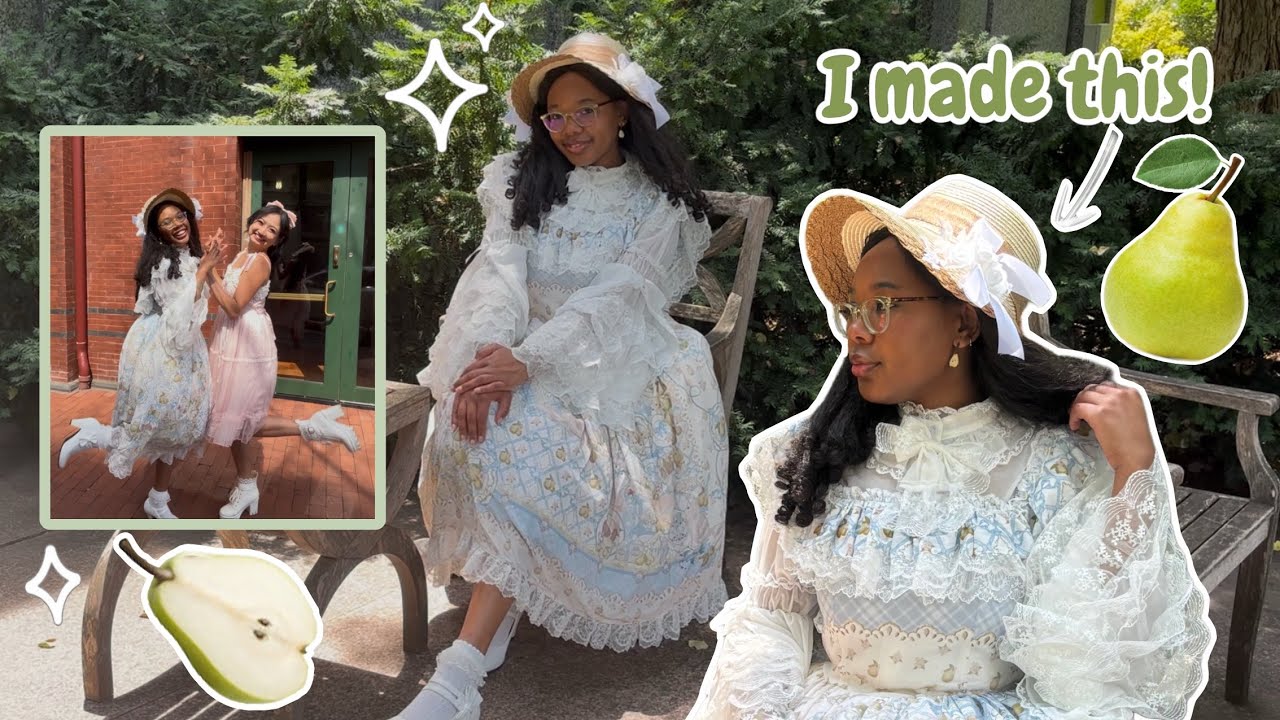 Styling a Pear Lolita dress & going to my first EGL meet up! 🍐